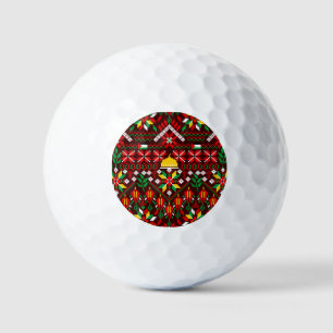 Palestina Tatreez Traditioneel Borduurwerk Golfballen