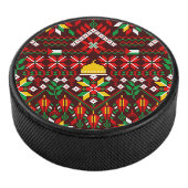 Palestina Tatreez Traditioneel Borduurwerk Hockey Puck (3/4)
