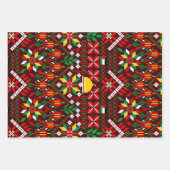 Palestina Tatreez Traditioneel Borduurwerk Inpakpapier Vel (Voorkant 2)