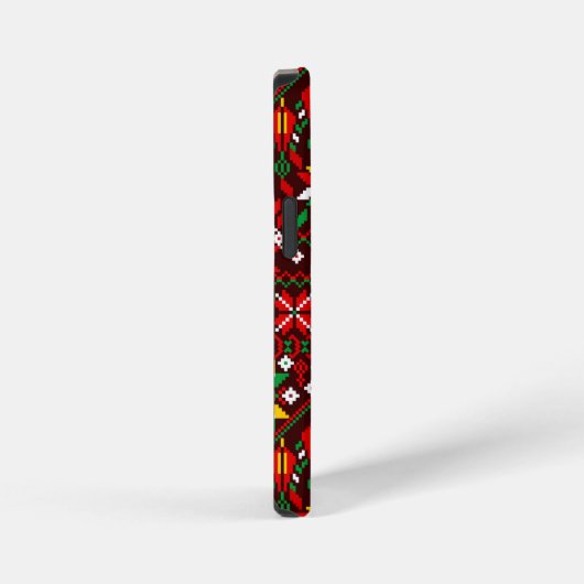 Palestina Tatreez Traditioneel Borduurwerk iPhone Hoesje (Rechterkant)