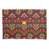 Palestina Tatreez Traditioneel Borduurwerk Kussensloop (Voorkant)