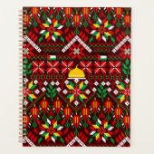 Palestina Tatreez Traditioneel Borduurwerk Planner (Voorkant)