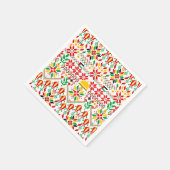 Palestina Tatreez Traditioneel Borduurwerk Servet (Hoek)