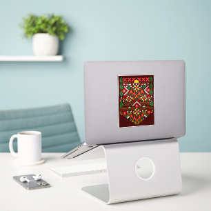 Palestina Tatreez Traditioneel Borduurwerk Sticker