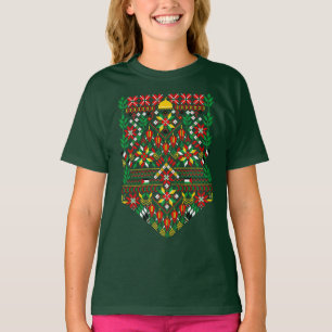 Palestina Tatreez Traditioneel Borduurwerk T-shirt