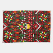 Palestina Tatreez Traditioneel Borduurwerk Theedoek (Horizontaal)