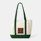 Palestina Tatreez Traditioneel Borduurwerk Tote Bag (Achterkant)