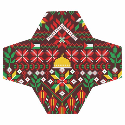 Palestina Tatreez Traditioneel Borduurwerk Voetbal (Enkel)