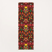 Palestina Tatreez Traditioneel Borduurwerk Yogamat (Voorkant)