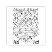 Palestina Tatreez Traditioneel Borduurwerk Zelfinktende Stempel (Design)