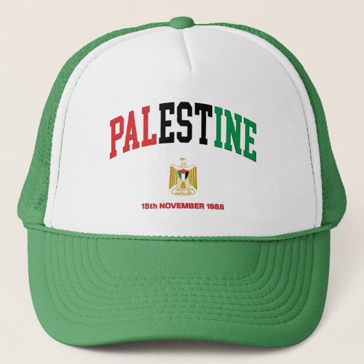 Palestina Trucker Pet (Voorkant)
