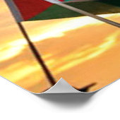 Palestina-Uitzicht Poster (Hoek)