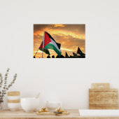Palestina-Uitzicht Poster (Keuken)
