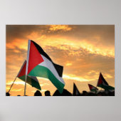 Palestina-Uitzicht Poster (Voorkant)