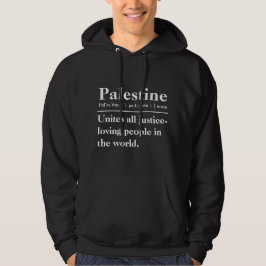 Palestina - verenigt alle mensen die van gerechtig hoodie