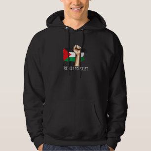 Palestina verzet zich tegen bestaan hoodie