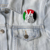 Palestina - Victory - vlag Ronde Button 5,7 Cm (In situ)