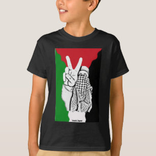 Palestina - Victory - vlag T-shirt