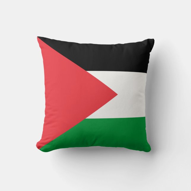 Palestina Vlag Amerikaanse MoJo Pillow Kussen (Voorkant)