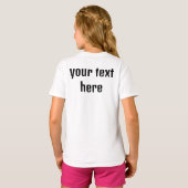 Palestina Vlag en Kaart met Keffiyeg Patroon T-shirt (Achterkant volledig)