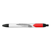 Palestina Vlag en Kaart met Keffiyeg Patroon Zwarte Inkt Pen (Voorkant)