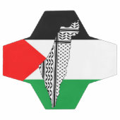 Palestina Vlag en Kaart met Keffiyeh Patroon Voetbal (Enkel)