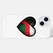 Palestina Vlag Hart Bid Voor Vrij Palestina Case-Mate iPhone Case (Achterkant (horizontaal))