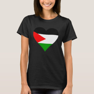 Palestina Vlag Hart Palestina Geschenken Liefde Pa T-shirt