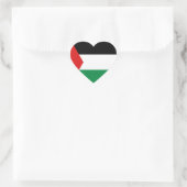 Palestina Vlag Hart Sticker (Tas)