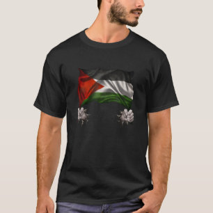 Palestina Vlag Shirt Palestijns Patriot Voetbal T