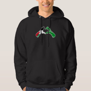 Palestina Vlag van Saudi-Arabië Palestijns Saudi-A Hoodie