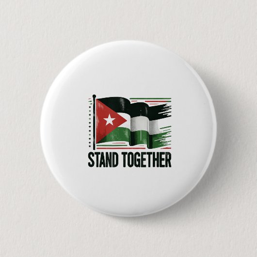 Palestina Vrede Ronde Button 5,7 Cm (Voorkant)