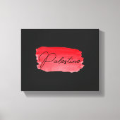 Palestina vrij van Gaza Canvas Afdruk (Voorkant)