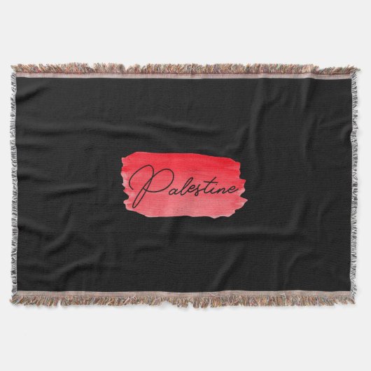 Palestina vrij van Gaza Deken (Voorkant)