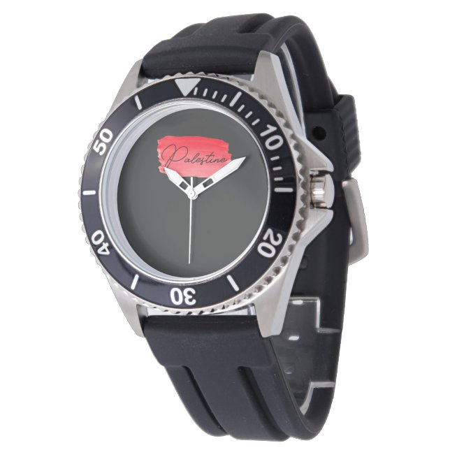 Palestina vrij van Gaza Horloge (Gekanteld)