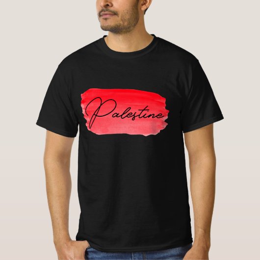 Palestina vrij van Gaza T-shirt (Voorkant)