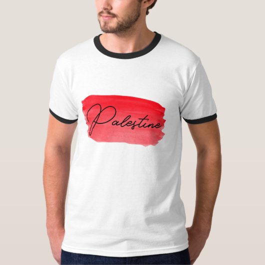Palestina vrij van Gaza T-shirt (Voorkant)