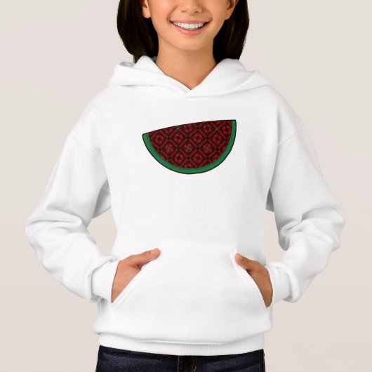 Palestina watermeloen Borduurwerk rode tatreez (Voorkant)