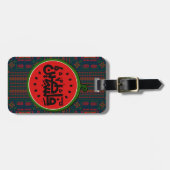 Palestina watermeloen-Palestina Arabisch woord"فلس Bagagelabel (Voorkant horizontaal)