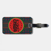 Palestina watermeloen-Palestina Arabisch woord"فلس Bagagelabel (Achterkant horizontaal)