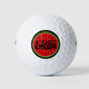 Palestina watermeloen-Palestina Arabisch woord"فلس Golfballen