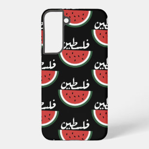 Palestina watermeloen-Palestina Arabisch woord"فلس Samsung Galaxy Hoesje