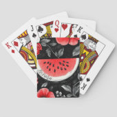 Palestina Watermeloen Pokerkaarten (Achterkant)