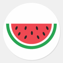 Palestina Watermeloen Ronde Sticker