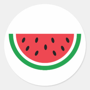 Palestina Watermeloen Ronde Sticker