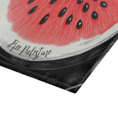 Palestina Watermeloen Snijplank (Hoek)