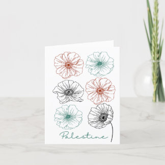 Palestina Wenskaart Bedankkaart