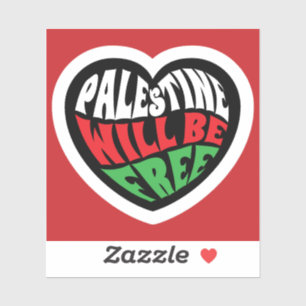 Palestina zal gratis 3x3 Stickers zijn