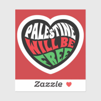 Palestina zal gratis 3x3 Stickers zijn