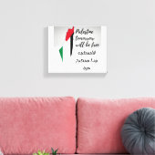 Palestina zal morgen gratis Canvas Print zijn (Insitu (Woonkamer))